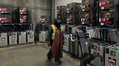 Forklift Lithium Battery Safety