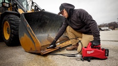 The hydraulic pump can be used for lifting equipment to perform maintenance, wedging material or equipment apart to gain clearance or splitting nuts to replace a flange.