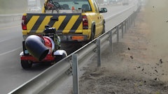 The Cyclone MEGA has a 40-hp EFI gas engine powering a direct drive turbine providing reliable operation.