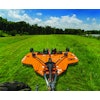 The 15-ft. Batwing is available in two models: the BW15.52 for 45- to 200-hp tractors and the heavy-duty BW15.72 for 65- to 300-hp tractors.