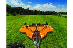 The 15-ft. Batwing is available in two models: the BW15.52 for 45- to 200-hp tractors and the heavy-duty BW15.72 for 65- to 300-hp tractors.