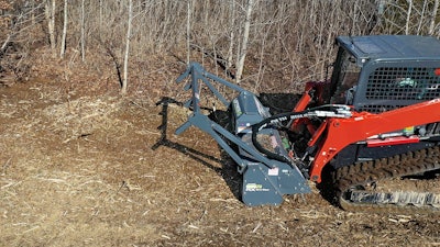 Matching the attachment to the machine is key when it comes to efficiently using mulching heads.