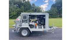Capable of handling aggregate mixes up to 1.5 in., the X-40D provides a versatile pump solution that contractors can use for an array of projects ranging from residential concrete jobs to highway infrastructure improvements.
