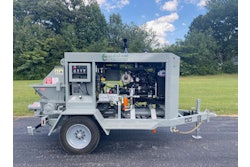 Capable of handling aggregate mixes up to 1.5 in., the X-40D provides a versatile pump solution that contractors can use for an array of projects ranging from residential concrete jobs to highway infrastructure improvements.
