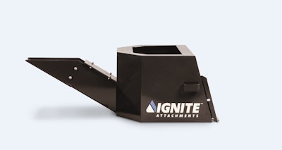 Ignite's concrete chute bucket