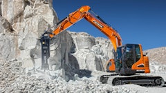 The HB06H and HB15FH are compatible with DX62R-7 and DX63-7 mini excavators, DX140LC-7 and DX140LCR-7 crawler excavators and the DX140W-7 wheel excavator.