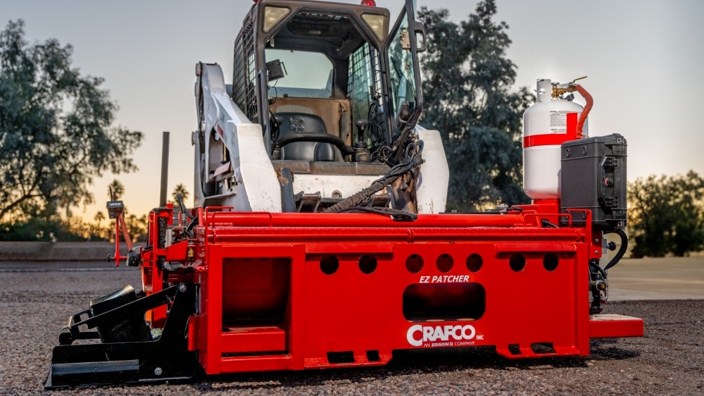 Crafco Reveals Details For New EZ Patcher, Skid Steer Attachment | For ...