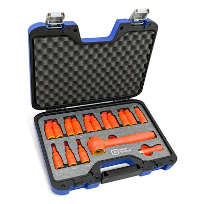 All pieces have dual-layer insulation, providing user protection up to 1,000 volts in a variety of electrical applications.