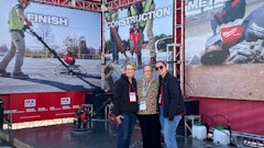 The Milwaukee Tool team had cordless equipment for all stages of the construction process.