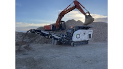 Powered by a 100-hp Doosan Tier 4 final engine, the impact crusher can be used for crushing and stockpiling in diverse recycling applications.