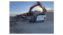 Powered by a 100-hp Doosan Tier 4 final engine, the impact crusher can be used for crushing and stockpiling in diverse recycling applications.