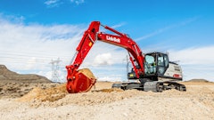 Equipped with a 108-gallon fuel tank, the 260 X4S has a maximum dig depth of 22 ft., 8 in.