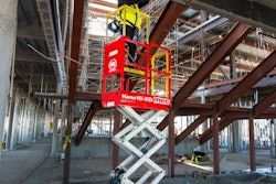 Booth visitors can view the first in this range, the award-winning NANO10-XD, a lightweight scissor lift.