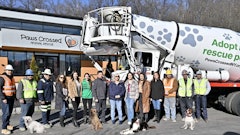 Thalle Industries supports its Elmsford location neighbors - the Paws Crossed Animal Rescue.