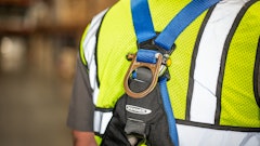 The new Fall Protection Bantam Switch provides movement without the weight of an SRL housing unit on the worker’s back.