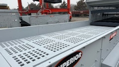 The new HD scalping screen handles a maximum feed size of 18 in. (457 mm).