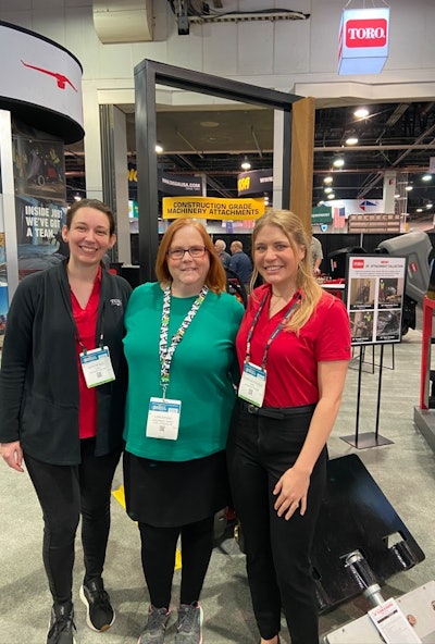 So fun to meet Kelsey Batschelet and Kaitlyn Ingli and learn about the e-Dingo 200 wheeled buggy.