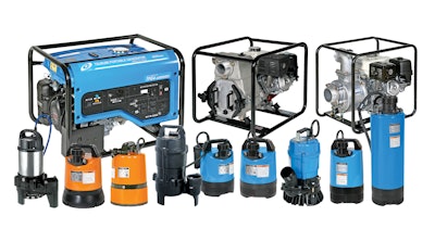 Show attendees can benefit from special pricing on the Briggs and Stratton engine paired with Tsurumi’s reliable pump-end.