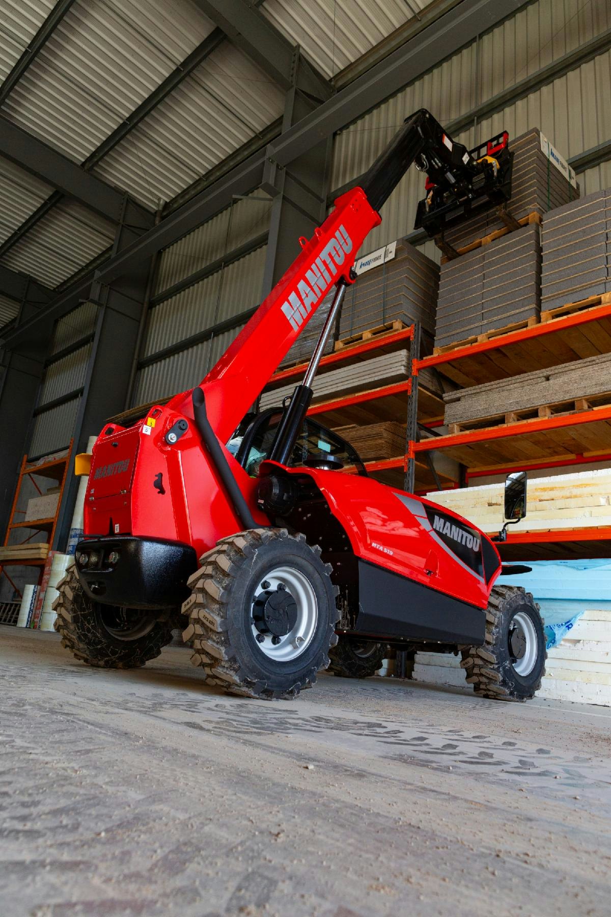 Manitou Releases MTA 519 Compact Telehandler From: Manitou