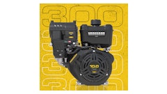 The Vanguard 300 features Integrated Cyclonic Air Filtration that doubles the equipment’s air filter replacement interval to 600 hours.