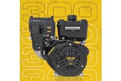 The Vanguard 300 features Integrated Cyclonic Air Filtration that doubles the equipment’s air filter replacement interval to 600 hours.