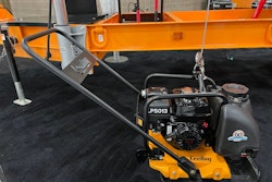 Powered by a 5.5-hp Honda GX160 engine, the LB5013 features a travel speed of 96 ft. per minute and generates 5,500 vibrations per minute.