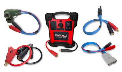 Vanair’s three new adapter kits now make the Start•AllJump•Pack an all-purpose jump-starting tool, particularly for fleets with a mix of both specialized and traditional vehicles.