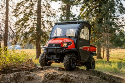 The RTV520 Crossroads Edition comes with a factory-installed package that includes several accessories such as full cab with tilt out windshield, sliding windows, LED front and rear work lights and a cargo mat.