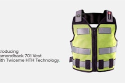 Crafted from military-grade 1000 denier nylon mesh, this vest features 3M reflective strips and heat-sealed loops for securing Diamondback accessories.