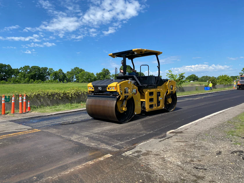 Icon Compactor Cat Caterpillar Updates Mid-sized Asphalt Compactors From: Caterpillar ...