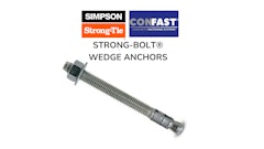 CONFAST Now Distributor of Simpson Strong-Tie Products