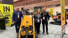 Ditoro visited with Terry Dolan, CASE vice president North America, and Dom Derango, national accounts manager, during the event.