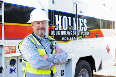Doug Holmes has built a successful business by investing in state-of-the-art equipment and technology that gives his company an edge over the competition.