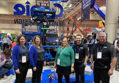 The team launched several new attachments for its GTH telehandlers during the ARA Show.