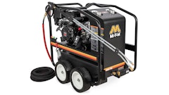 The pressure washers come standard with quick connect nozzles, a 50-ft. high pressure hose and dual lance with trigger gun for cleaning power.
