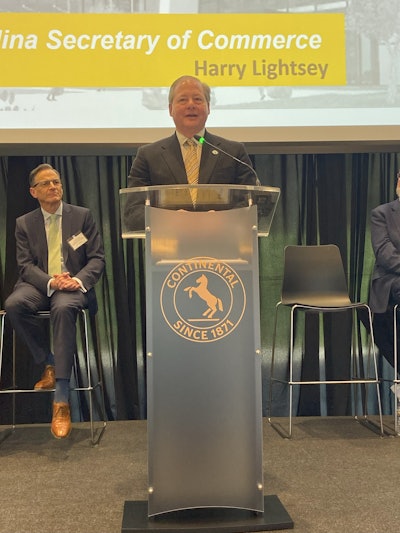 South Carolina Secretary of Commerce Harry Lightsee