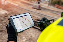 The two Trimble solutions with Level 2 Certification are e-Builder Enterprise - Commercial and certain capabilities within AgileAssets.