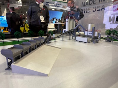 A scale model of the ACC Alpine.