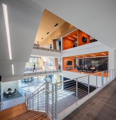 Involving employees, managers as well as executives from the project inception allowed every aspect of the headquarters to be purposefully planned.