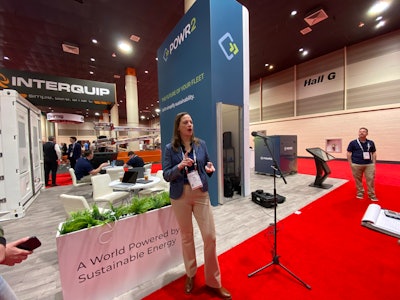 The PowerBank Max for large-scale applications and the new POWRBANK XPRO Plus were featured during the POWR2 press conference.