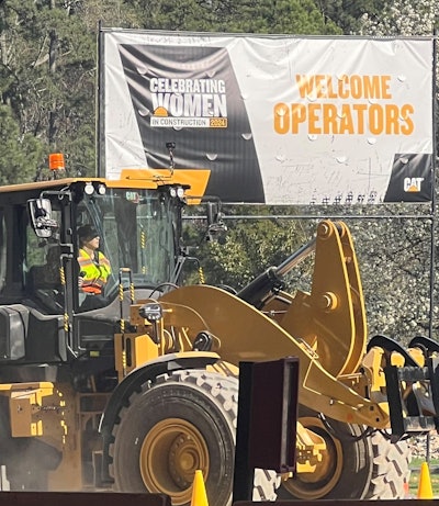 The two-day event provided women equipment operators with networking opportunities and skills contests.