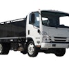 The Isuzu NRR truck chassis features a GVWR of 19,500 lbs. and is built sturdy to handle bulk fluid delivery to sites ranging from paved commercial and institutional sites to off-road construction sites.