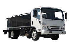 The Isuzu NRR truck chassis features a GVWR of 19,500 lbs. and is built sturdy to handle bulk fluid delivery to sites ranging from paved commercial and institutional sites to off-road construction sites.