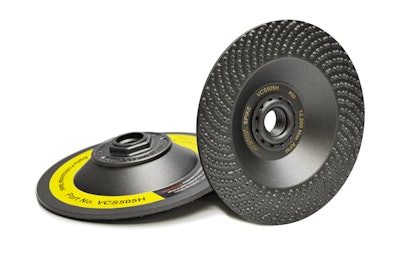 For smaller projects, consider using the Alpha Spike Disk or a diamond-cupped attachment on a hand-held grinder. If in the process of removing soft material layers of delamination, the affected areas just keep getting deeper and deeper, then full-scale demolition of the unsound concrete will need to be performed before proceeding with the project.