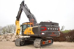 The EC500 includes a powerful engine, a demolition-specific cab and safety features like an optional remote control that allows the operator to control it from a safe distance.