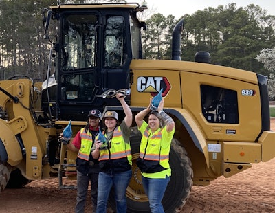 The winners celebrate