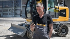 The MyAssistant for Earthmoving app provides contextual data from various databases around the world relating to the operation and maintenance of machines.