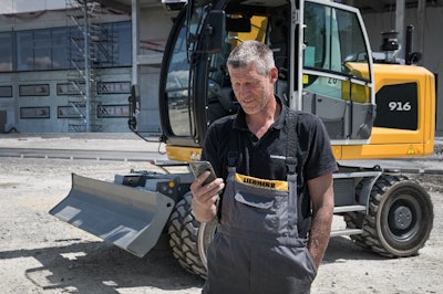 The MyAssistant for Earthmoving app provides contextual data from various databases around the world relating to the operation and maintenance of machines.