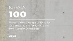 Download the Updated NRMCA 100: Designing Above Grade Walls