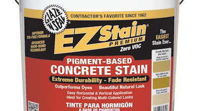 For indoor or outdoor use, EZ Stain Premium uses nano-bonding technology and pigments to deliver a natural look that will not peel or flake.